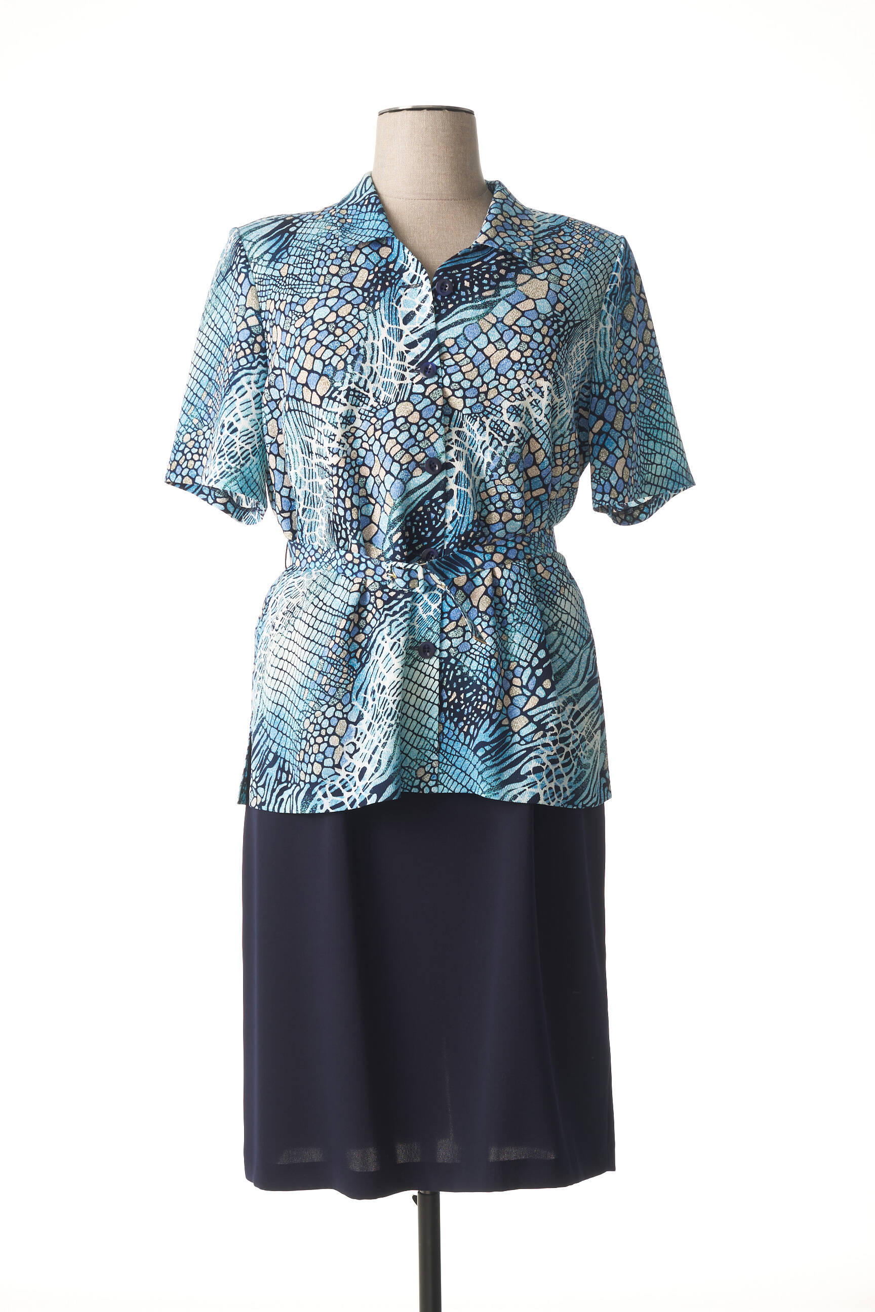 Impulsion Ensembles Robe Femme couleur bleu
