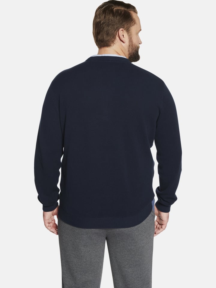 Charles Colby Pullover EARL NEAMUS in dunkelblau günstig kaufen