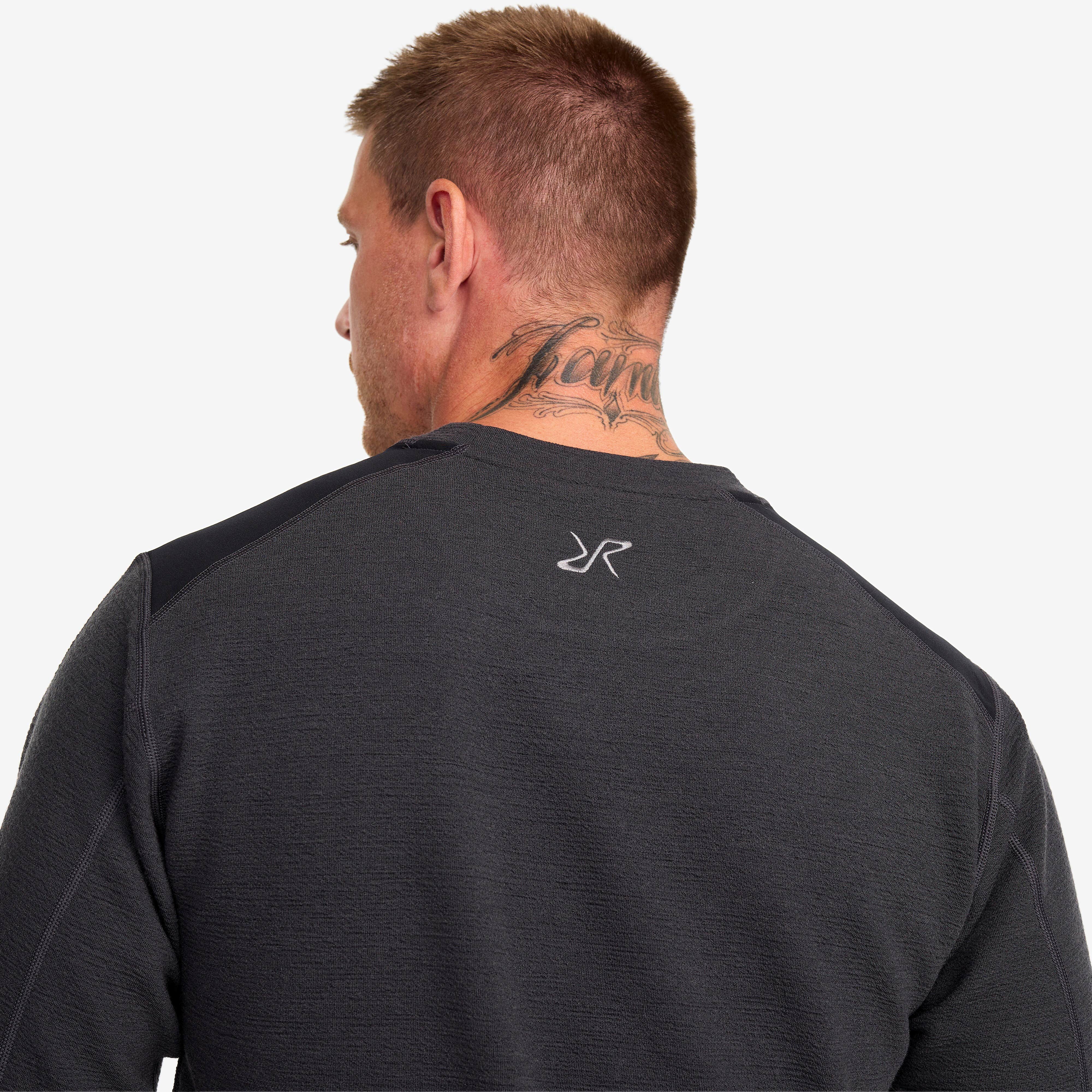 Wool Sweater Homme Anthracite