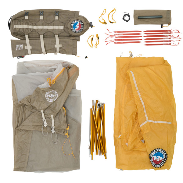 FLY CREEK HV UL1 BIKEPACK SOLUTION DYE - Einpersonenzelt