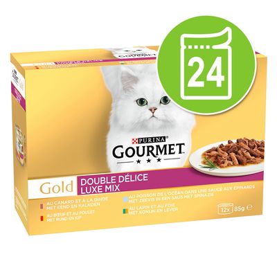 Megapack Gourmet Gold Duo Delice 24 x 85 g