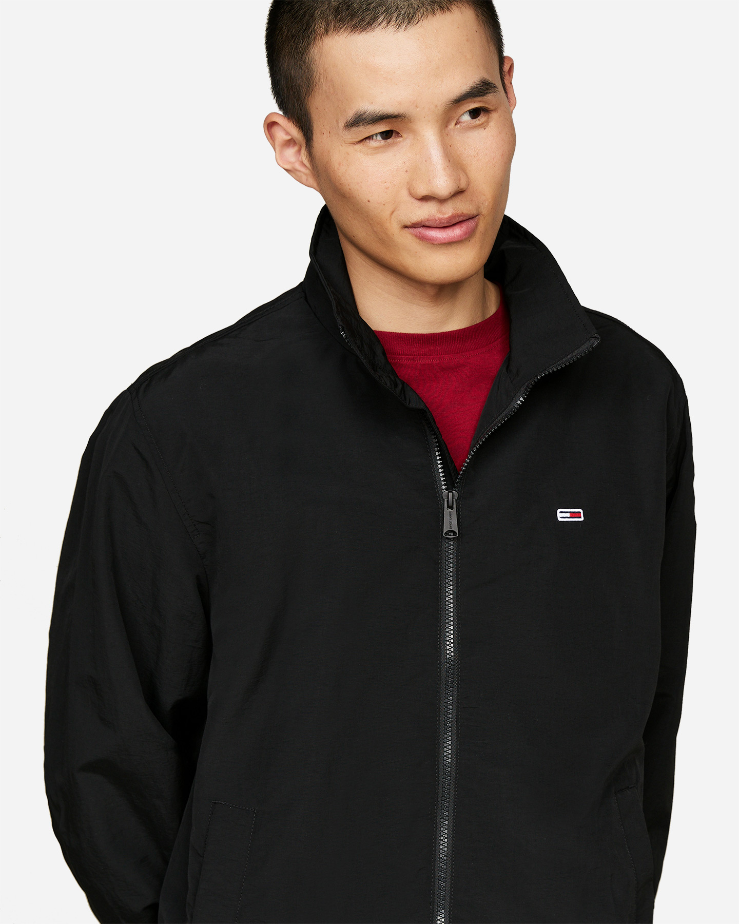 Giubbotto Tommy Hilfiger tepláková mikina Essential M DM0DM17982-BDS
