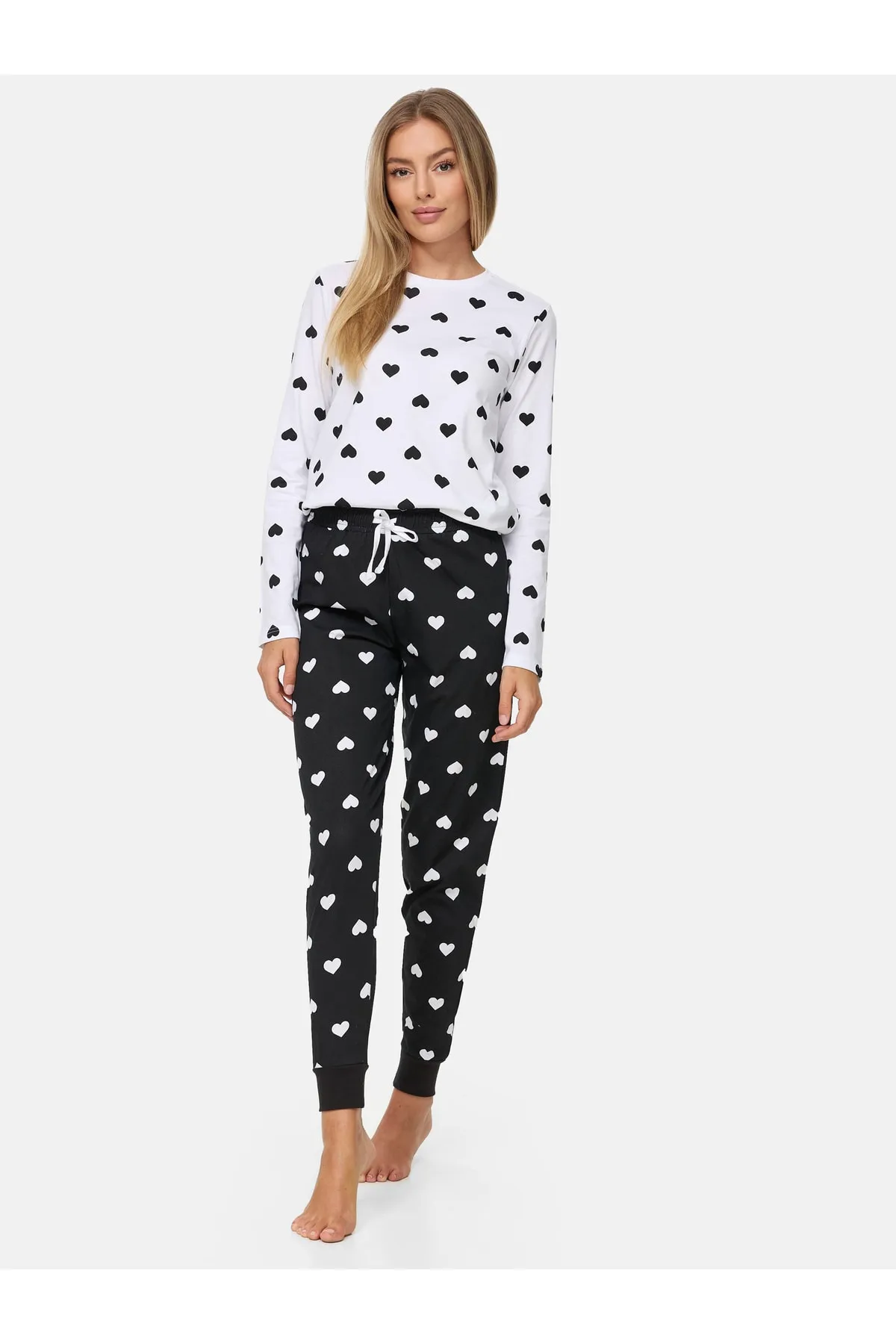 Threadbare  Pyjama set - Schwarz - Pünktchen