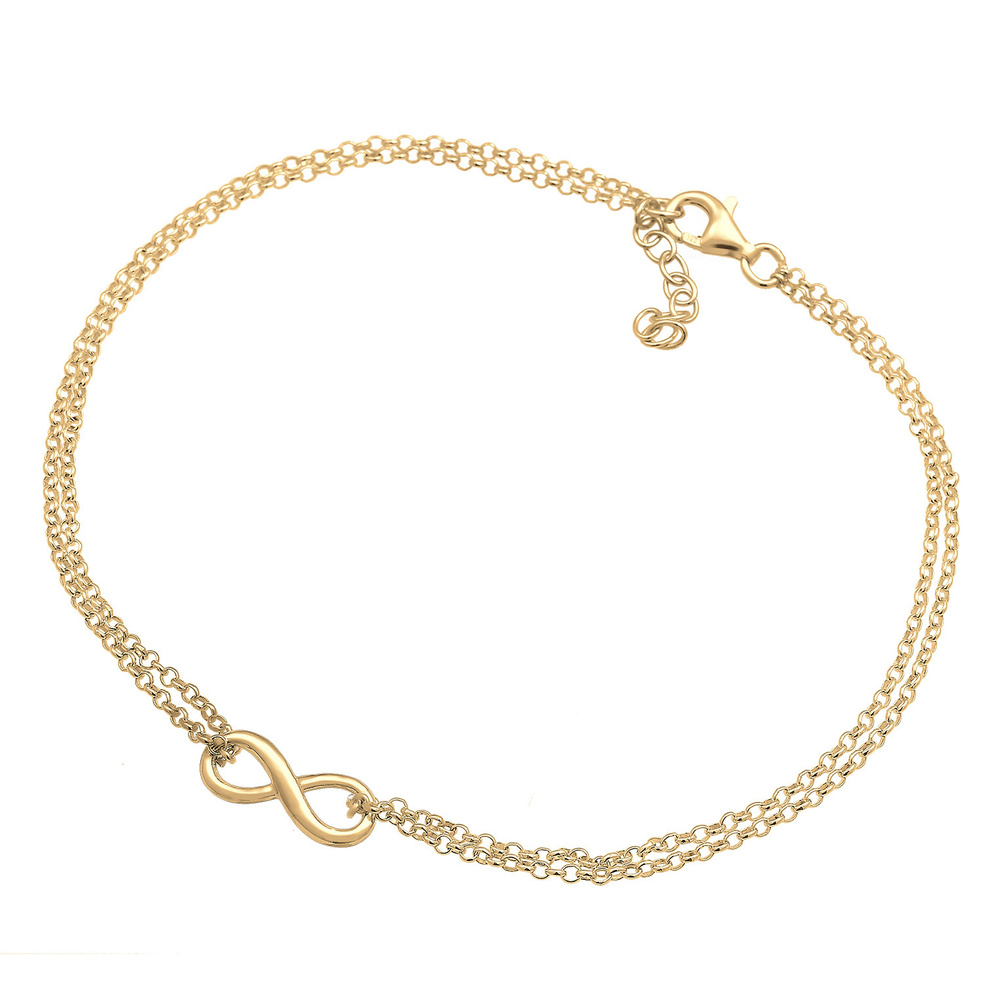 Elli Elli Bracelet de Cheville Femmes pendentif infinité tendance en argent sterling 9 Bijoux