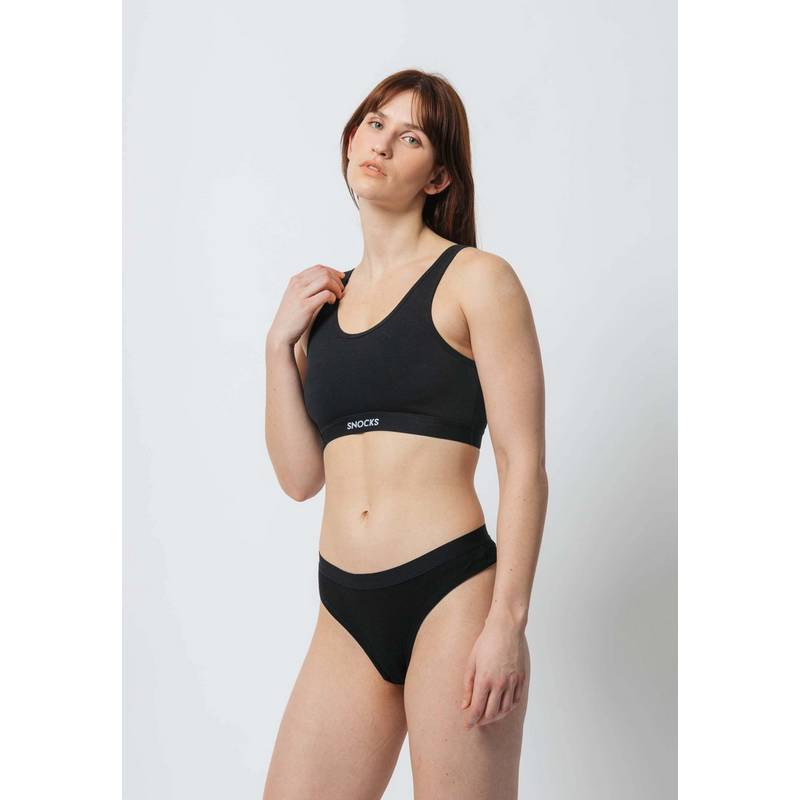 Snocks Slips mit Gummibund aus Bio-Baumwolle Unterhose Damen