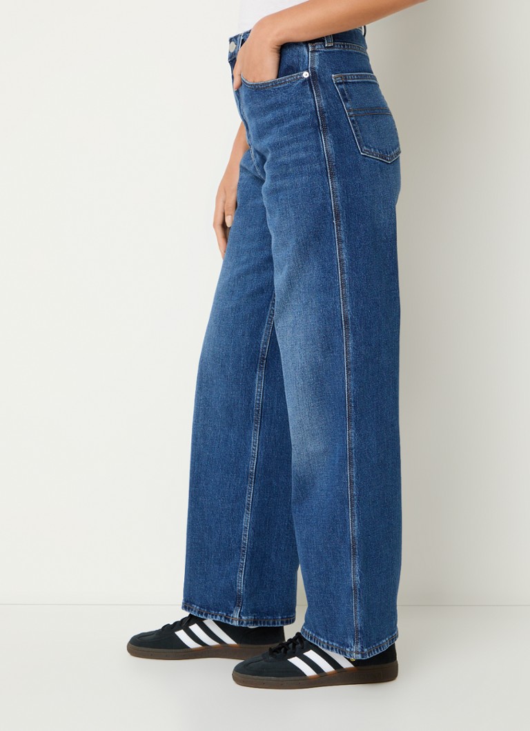 Tommy Hilfiger Claire high waist wide leg jeans with side pockets