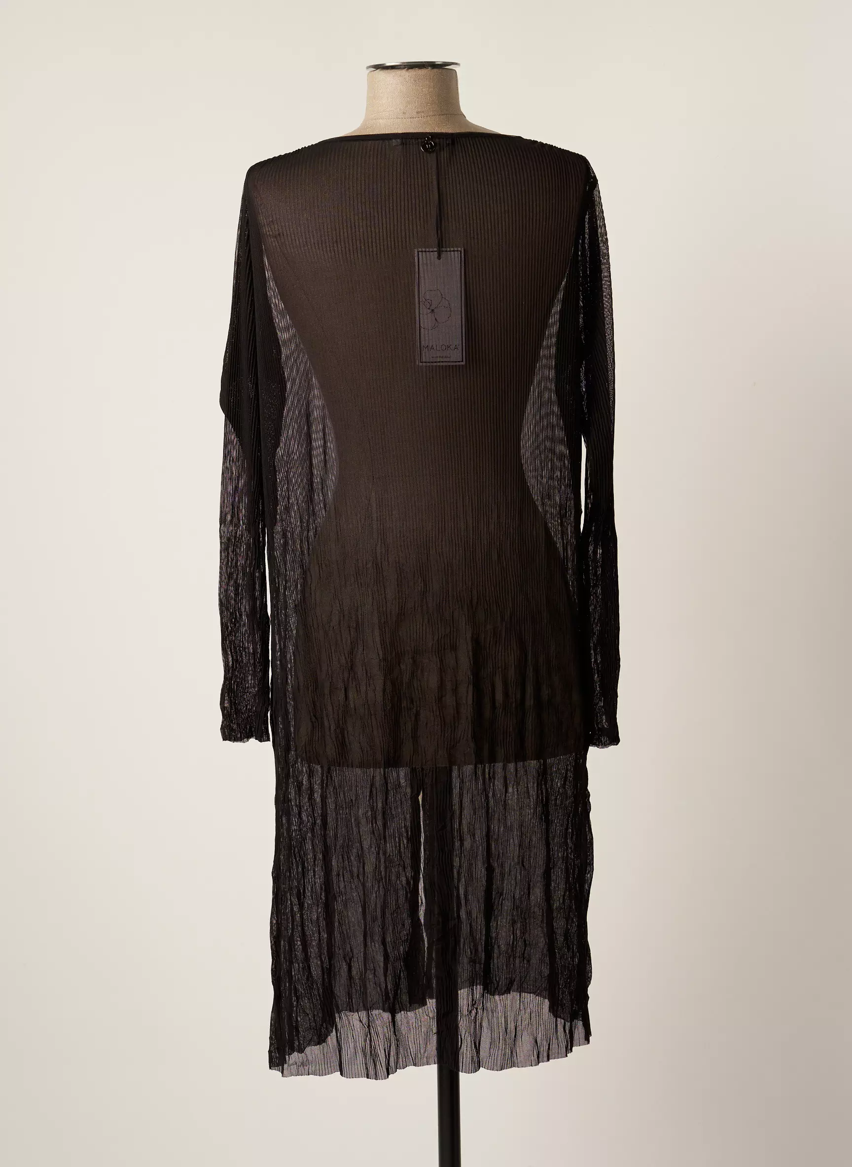 Maloka Vestecasual Femme couleur noir