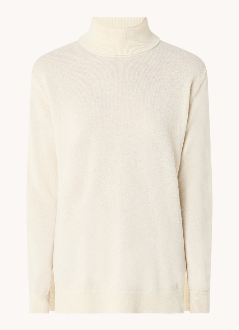 Maglione a collo alto in pregiato cashmere Benetton
