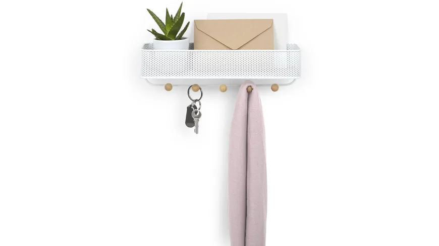 umbra Organizer Estique White & Nature