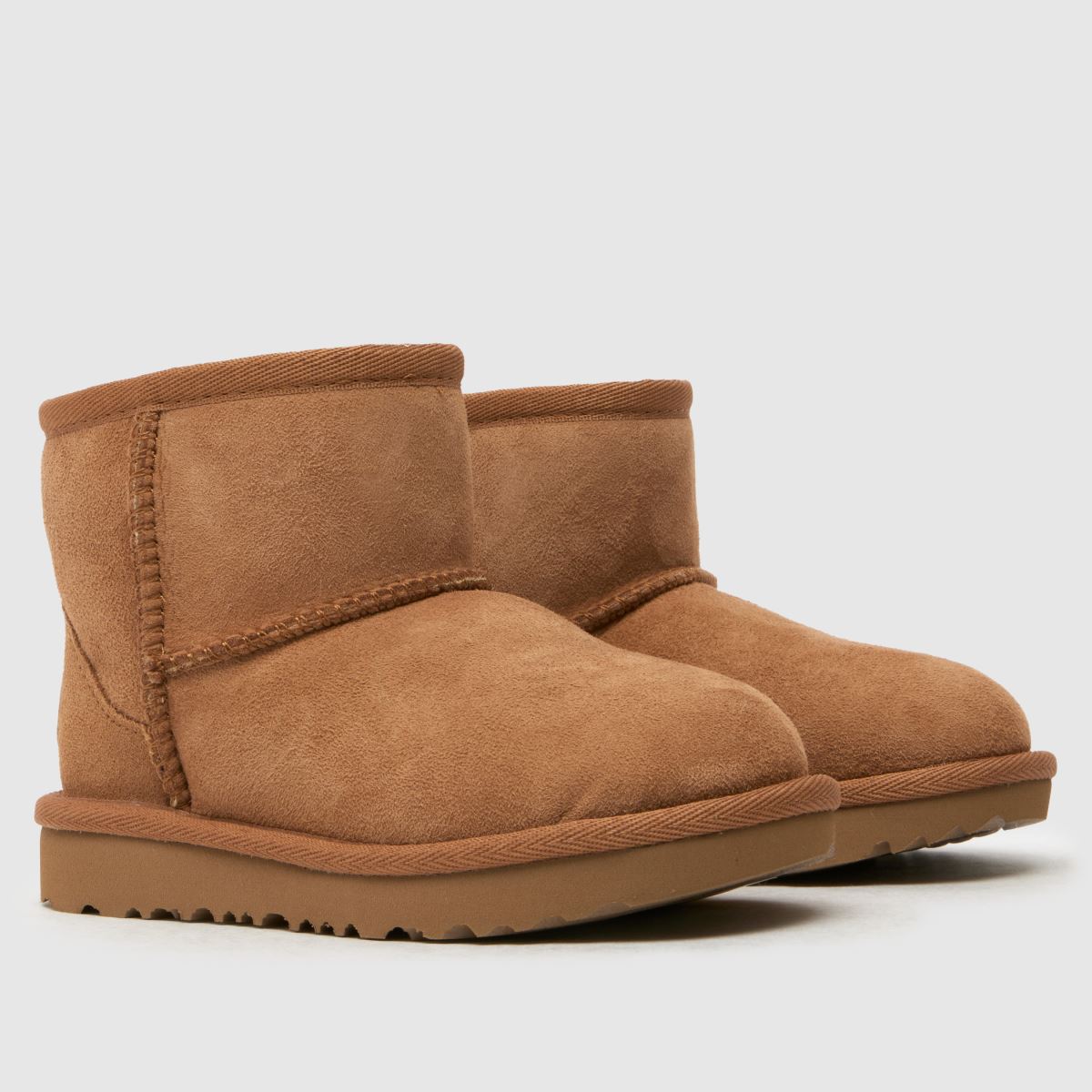 UGG kastanjfärgade klassiska mini ii småbarnsstövlar