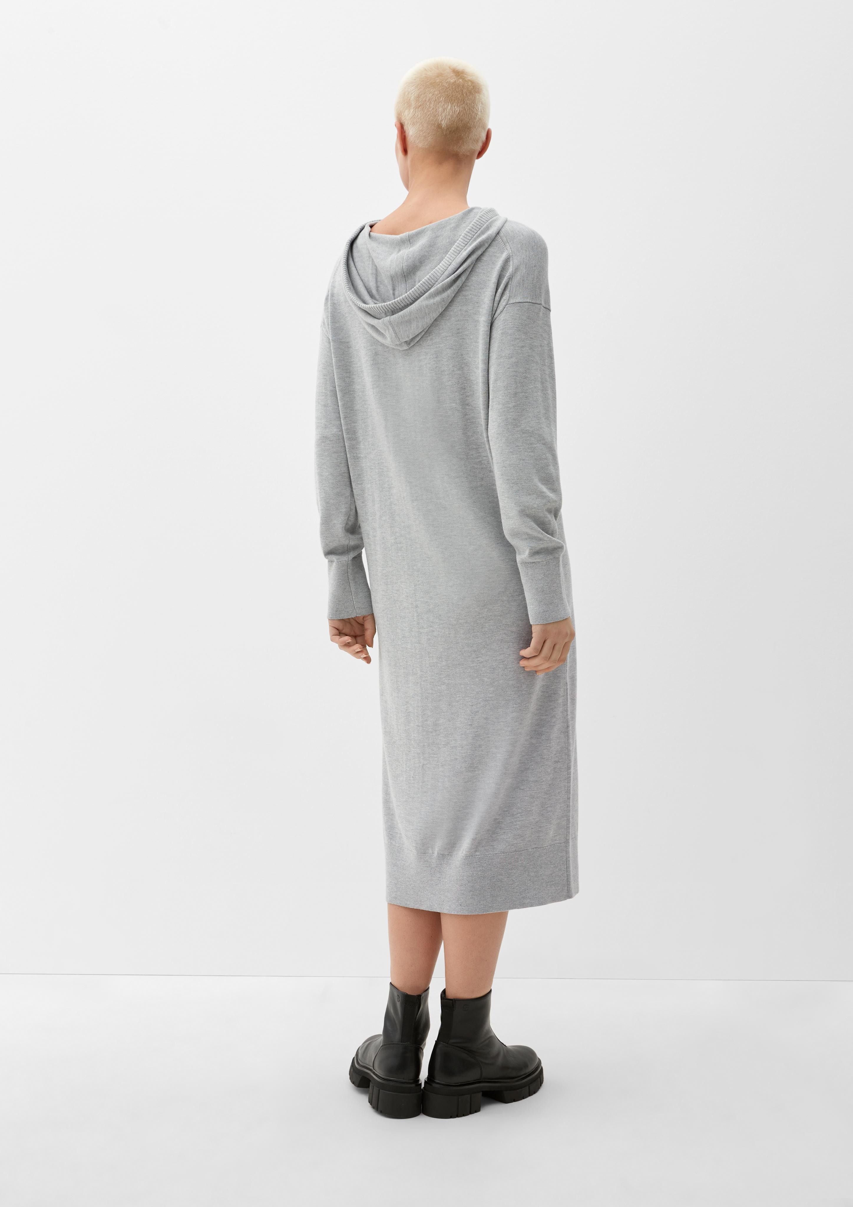 Strickkleid mit Kapuze  2125632-9400