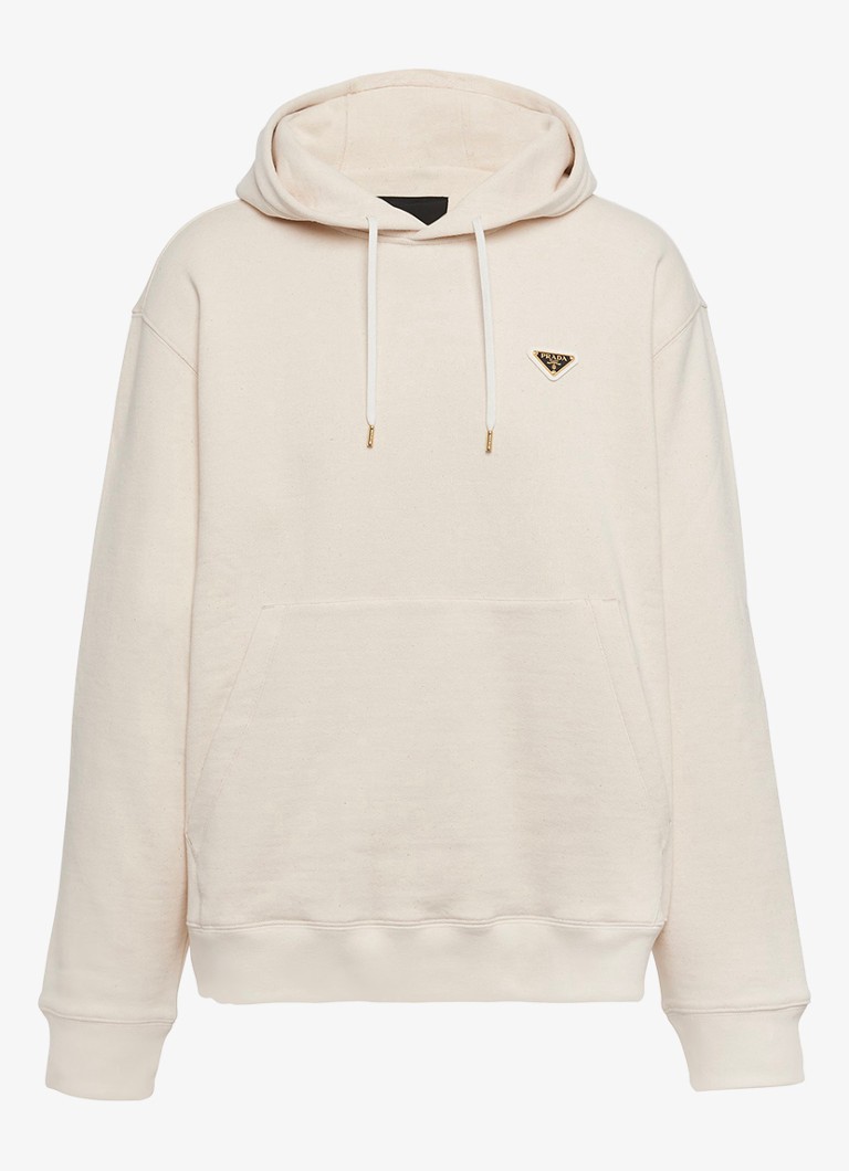Prada Oversized hoodie with logo