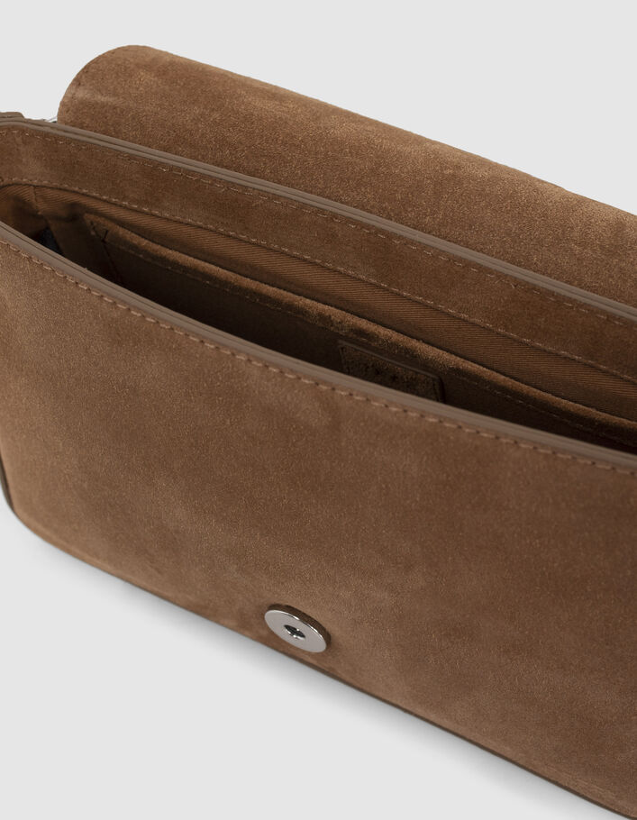 Le sac 111 Staten Island en cuir de vachette velours femme