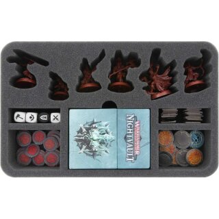 Feldherr Schaumstoffeinlage für Warhammer Underworlds: Nightvault - Jagd der Götter