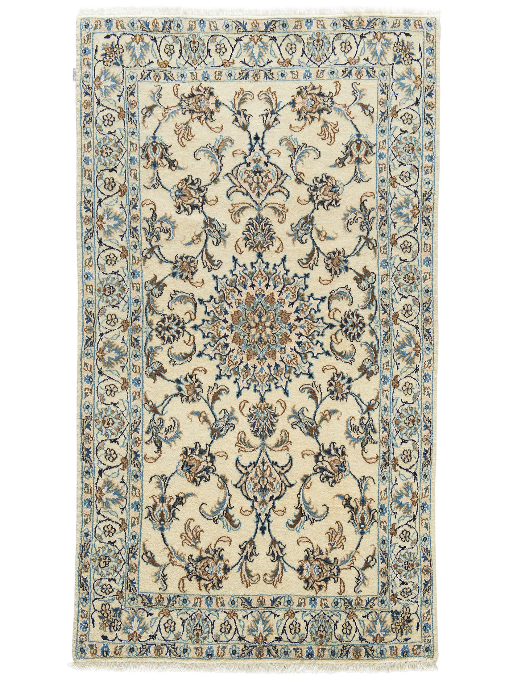 Kaschmar Nain 12 Lah ca. 115 x 202 cm, Unikat / Einzelstück