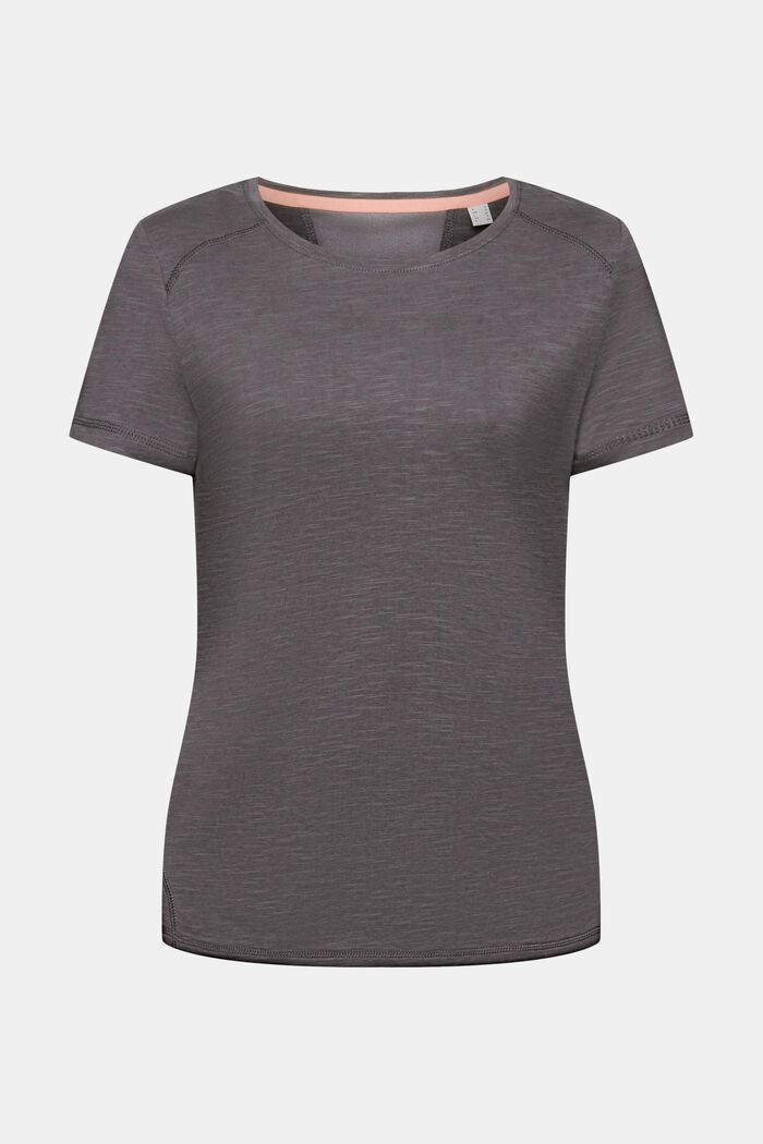 Recycelt: Active T-Shirt mit Mesh-Einsätzen