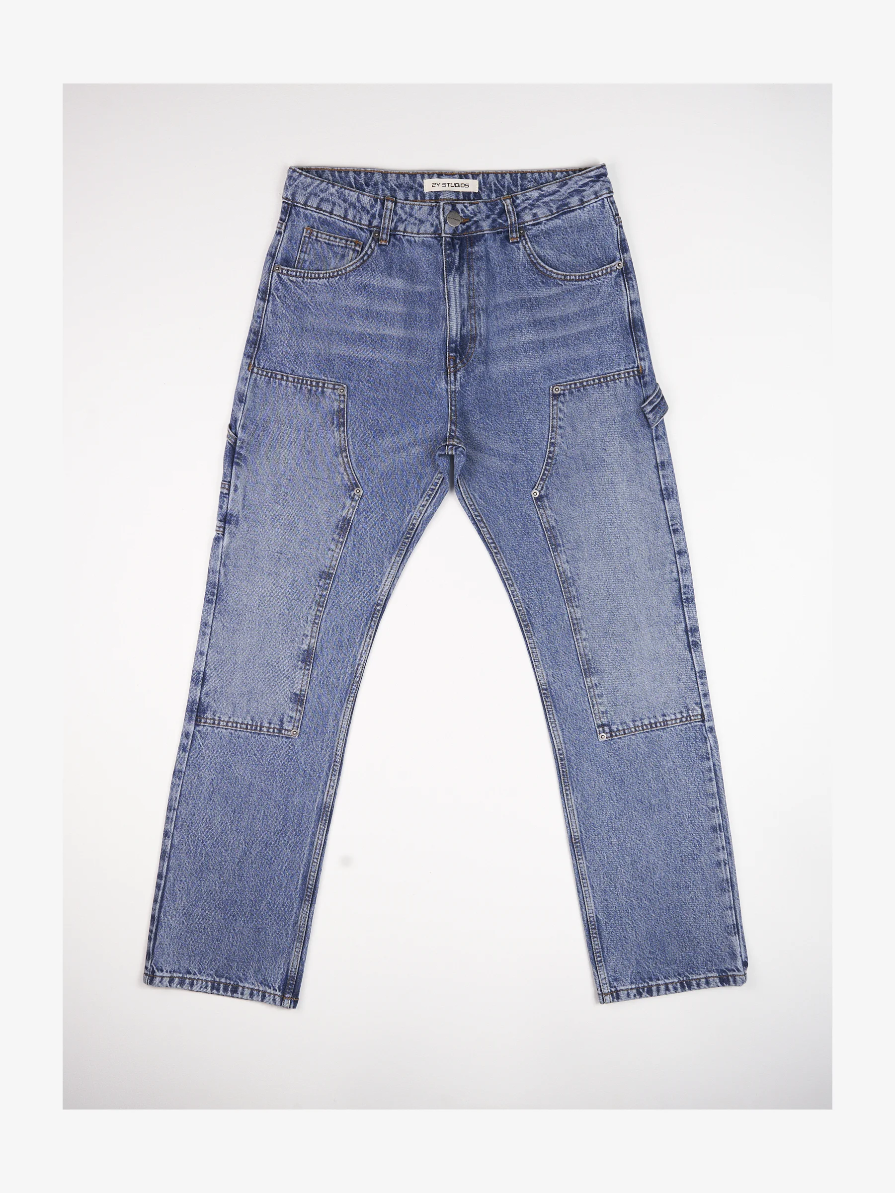 2Y Studios HALDOR CARPENTER STRAIGHT - Vaqueros pitillo