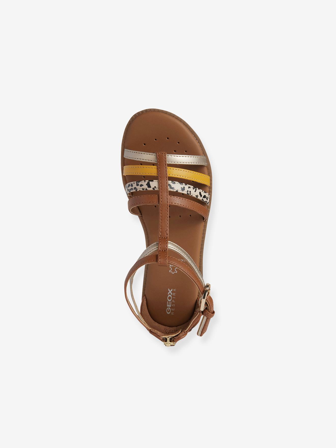 Geox Mädchen Sandalen J S. KARLY G. D - GBK GEOX - karamell