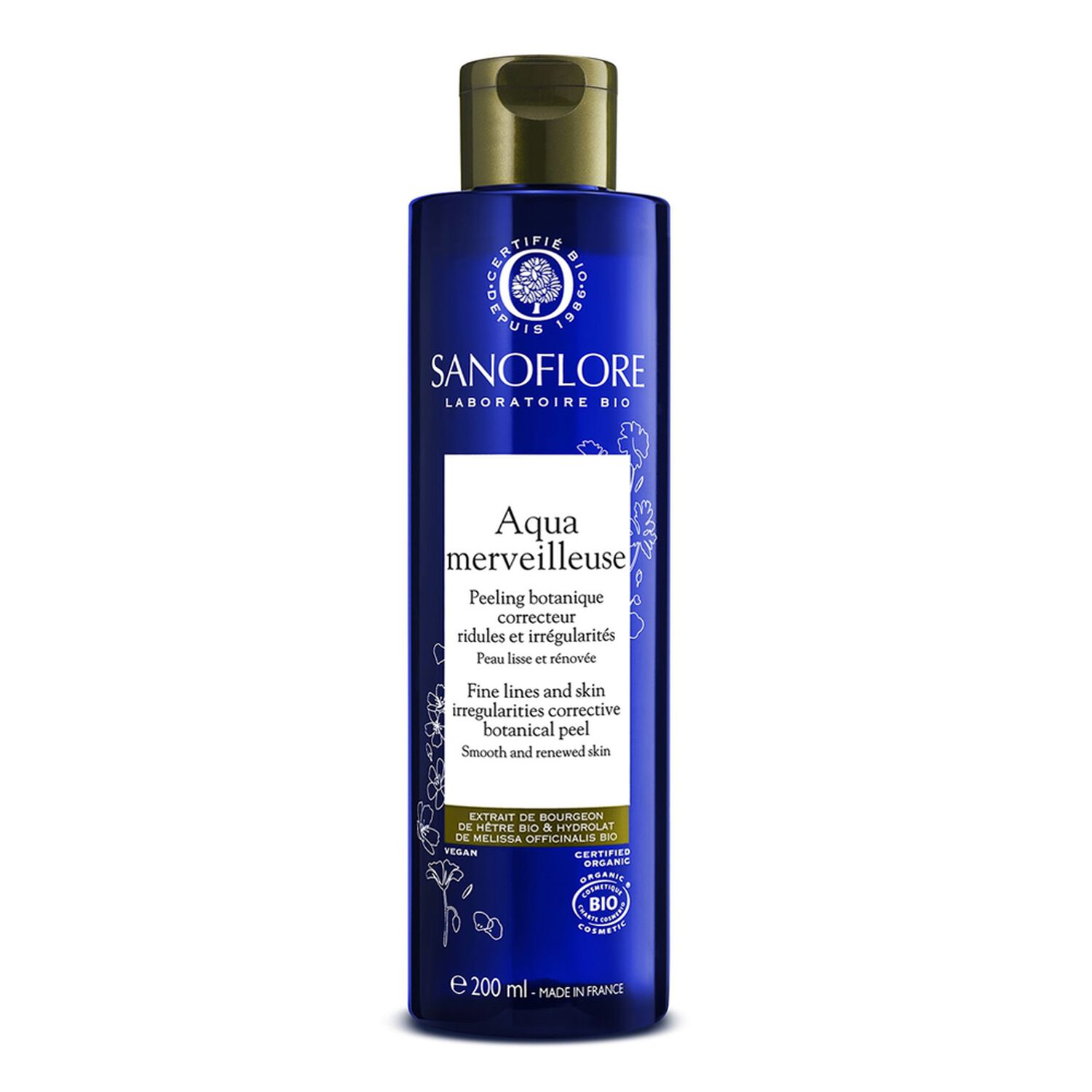 Sanoflore Aqua Merveilleuse Peeling Botanique Régénérant 200 ml