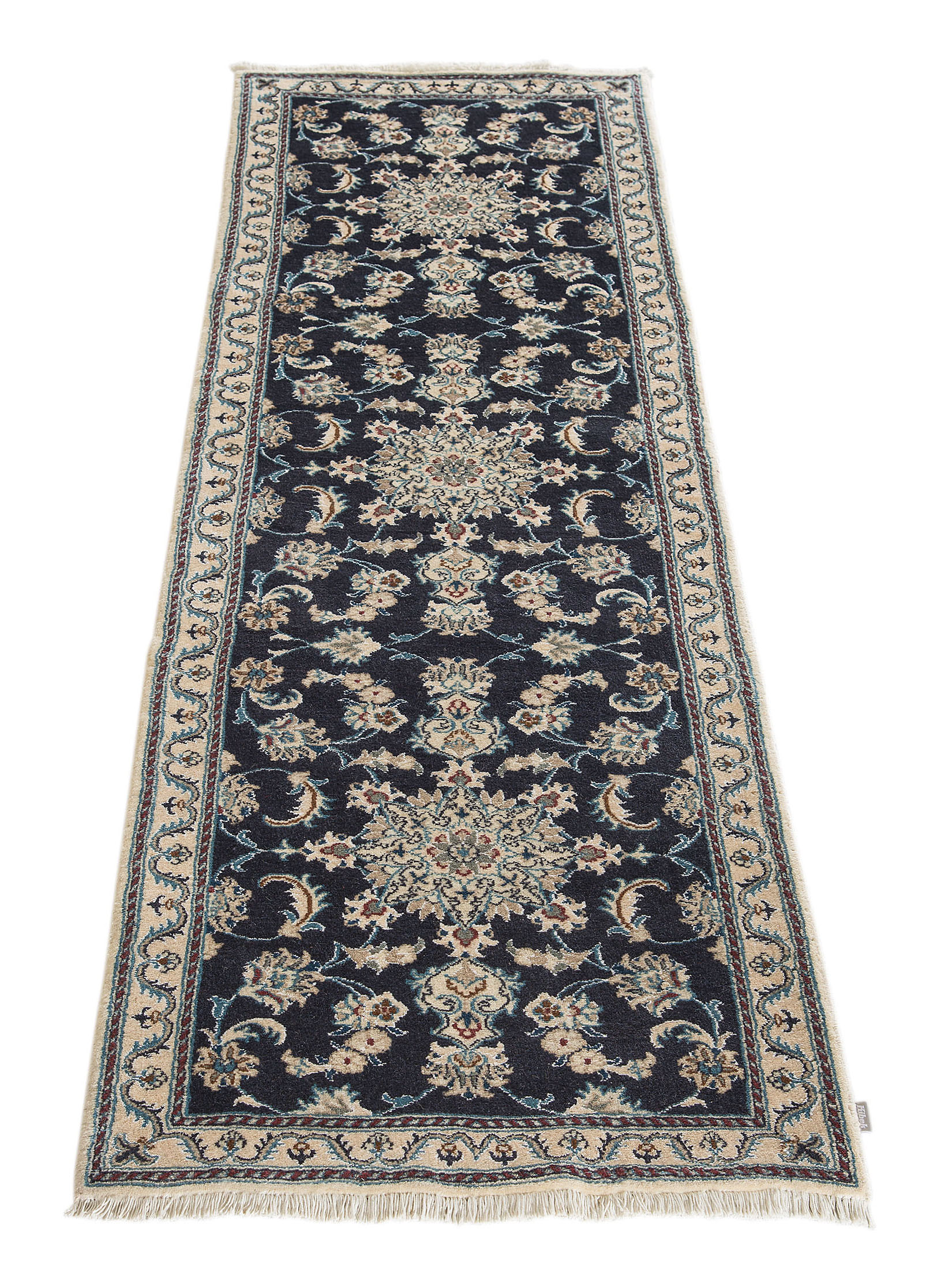 Kaschmar Nain 12 Lah ca. 78 x 295 cm, Unikat / Einzelstück