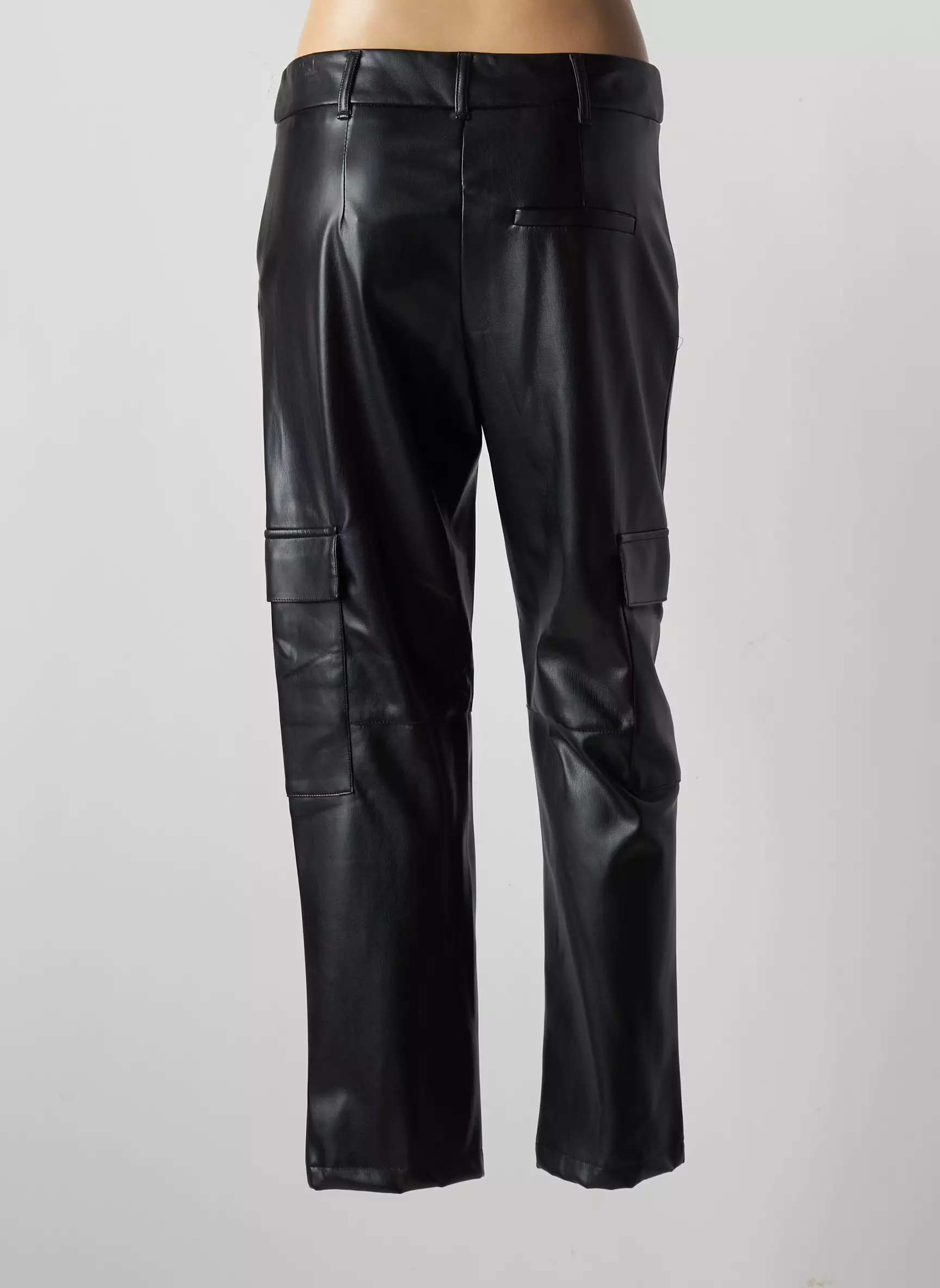 Imperial Pantalons Droits Femme couleur noir