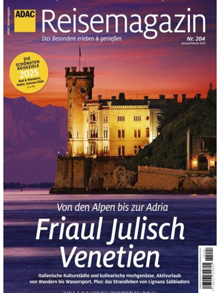 Hubert Burda Media 7 x ADAC REISEMAGAZIN Zeitschrift (Gutschein für Jahres Abo) günstig kaufen onesize