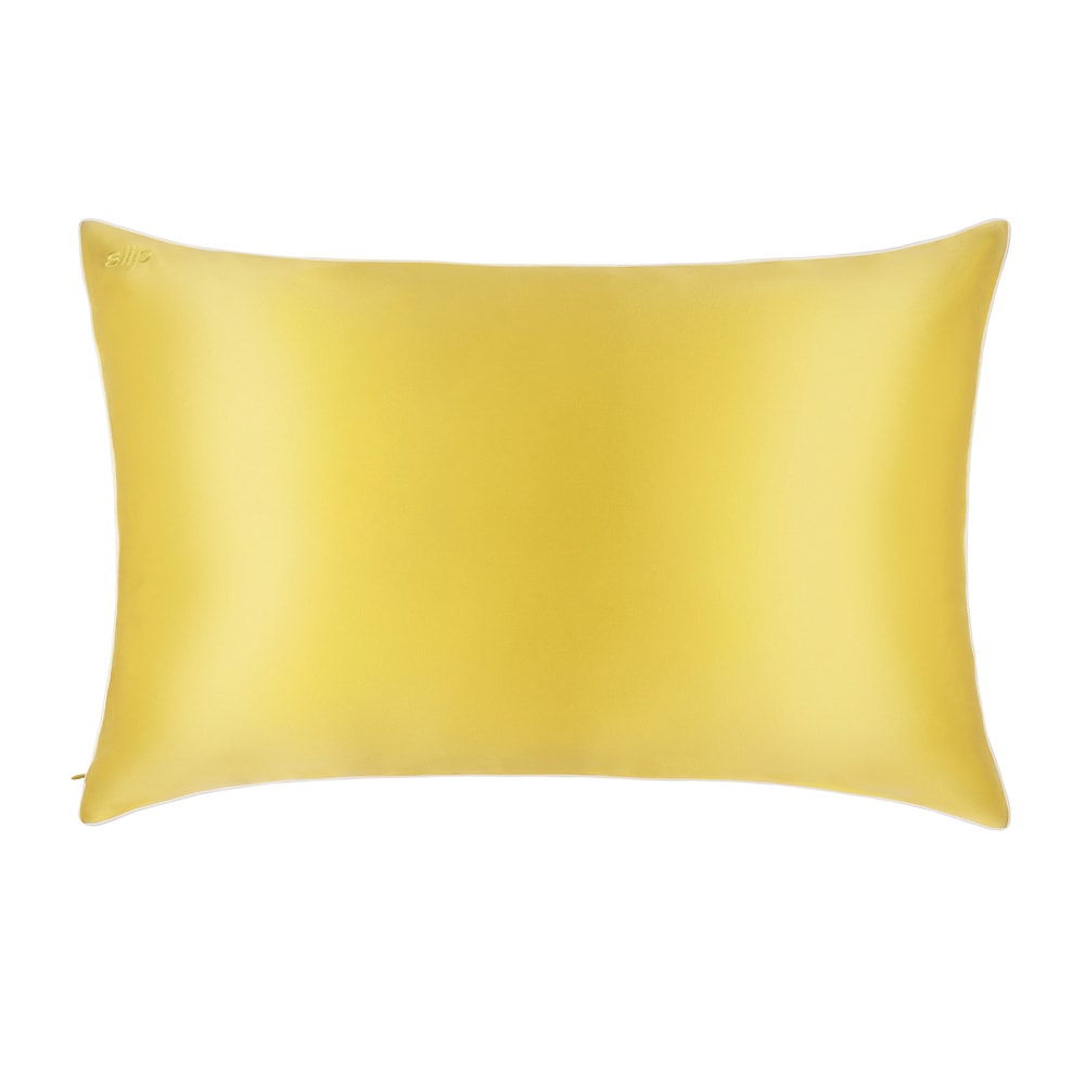 slip taie d'oreiller pure soie slip queen - limoncello taie d'oreiller queen