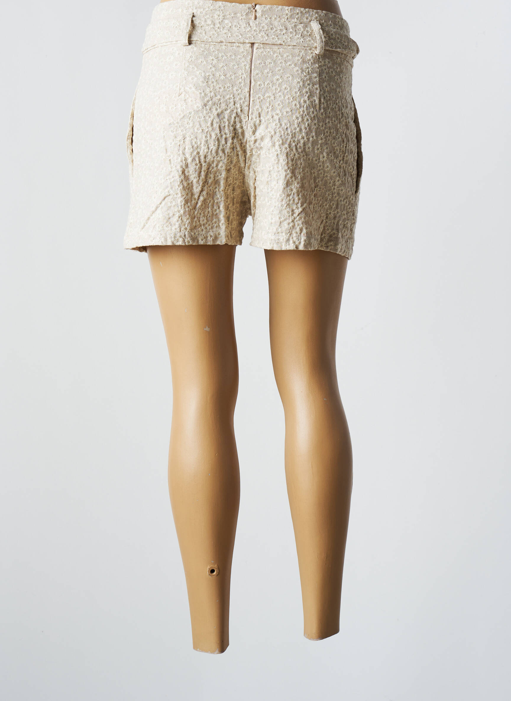 Jena Lee Shorts 1 Femme couleur beige
