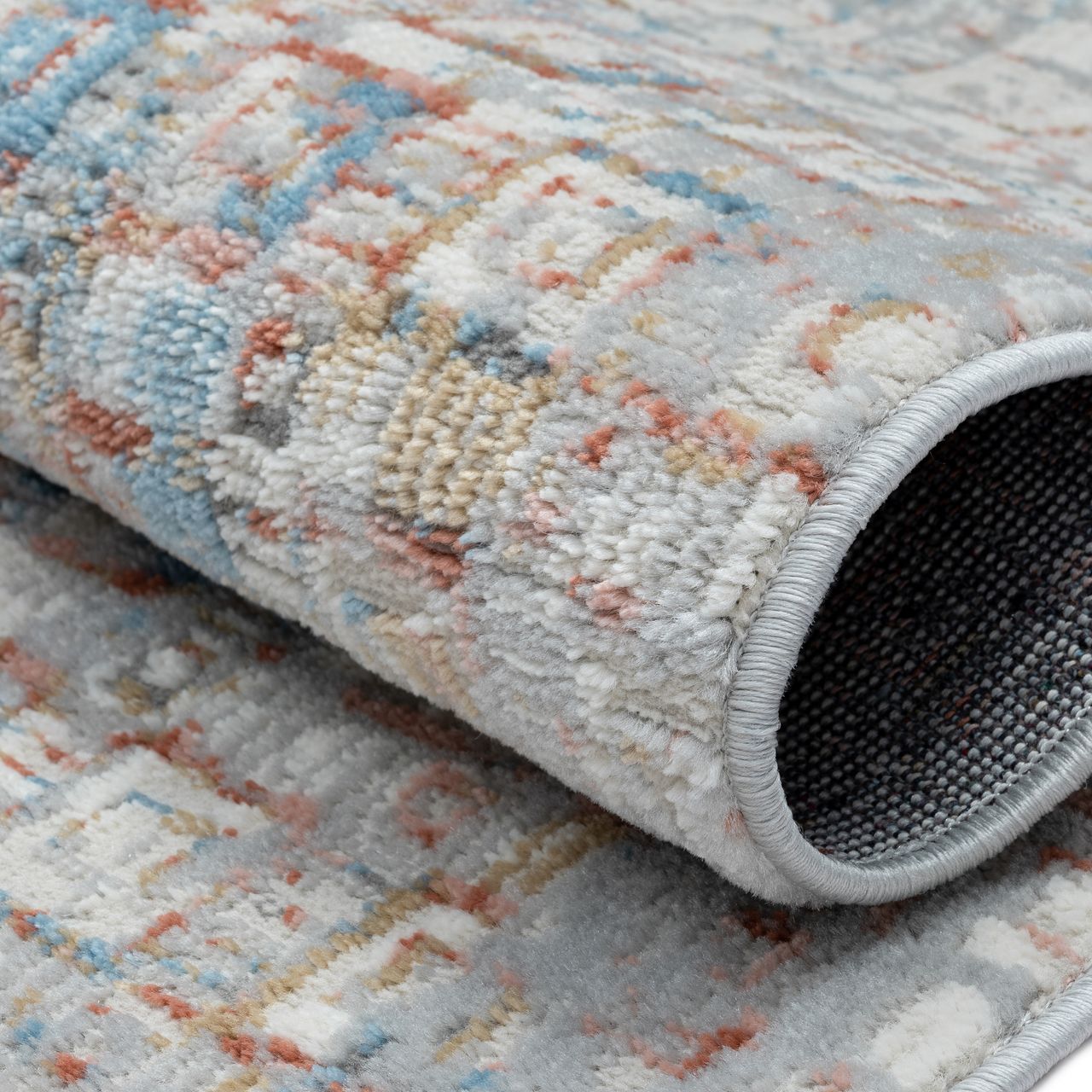 MyFlair Teppich Heather , 200cm x 290cm, Farbe Beige, rechteckig, Florhöhe 8mm