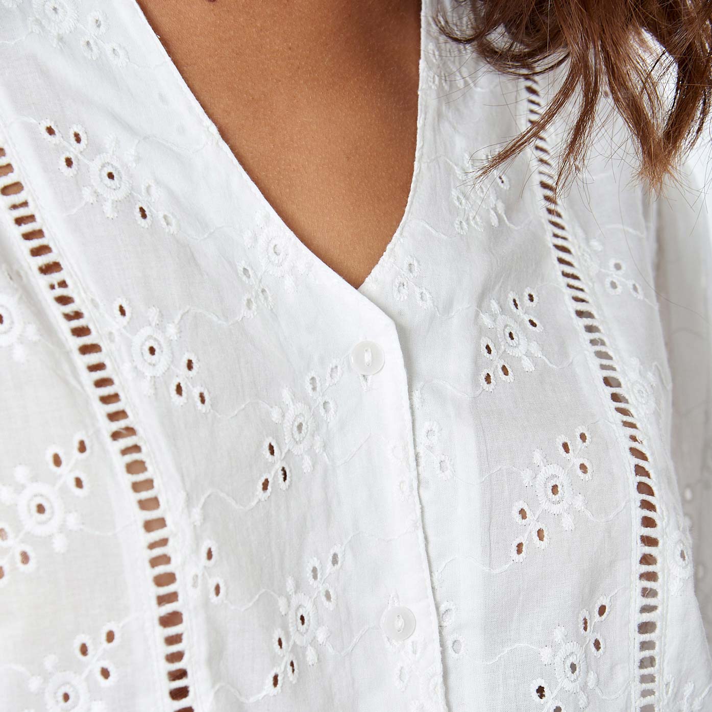 NEW    Blouse légère blanche Femme