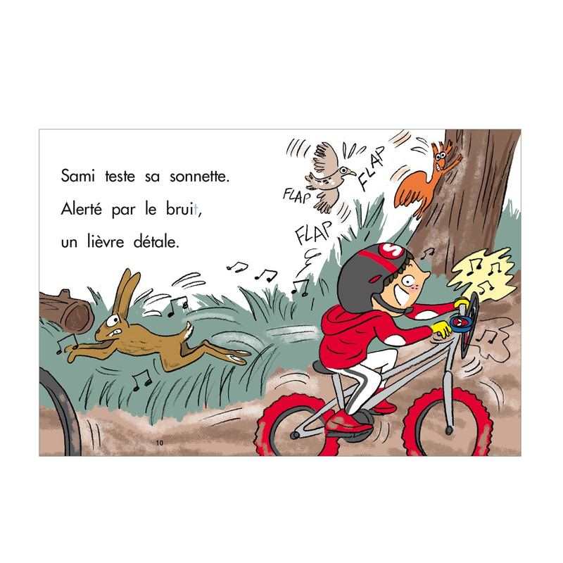 Livre Le vélo de Sami, CP Niv 1, Sami et Julie - Hachette Education