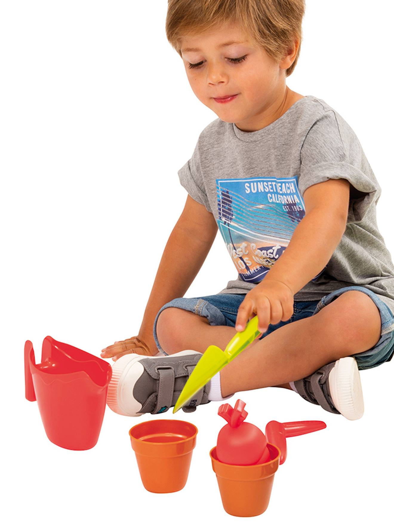 Ecoiffier Kinder 3-in-1 Garten-Spielset ECOIFFIER - mehrfarbig
