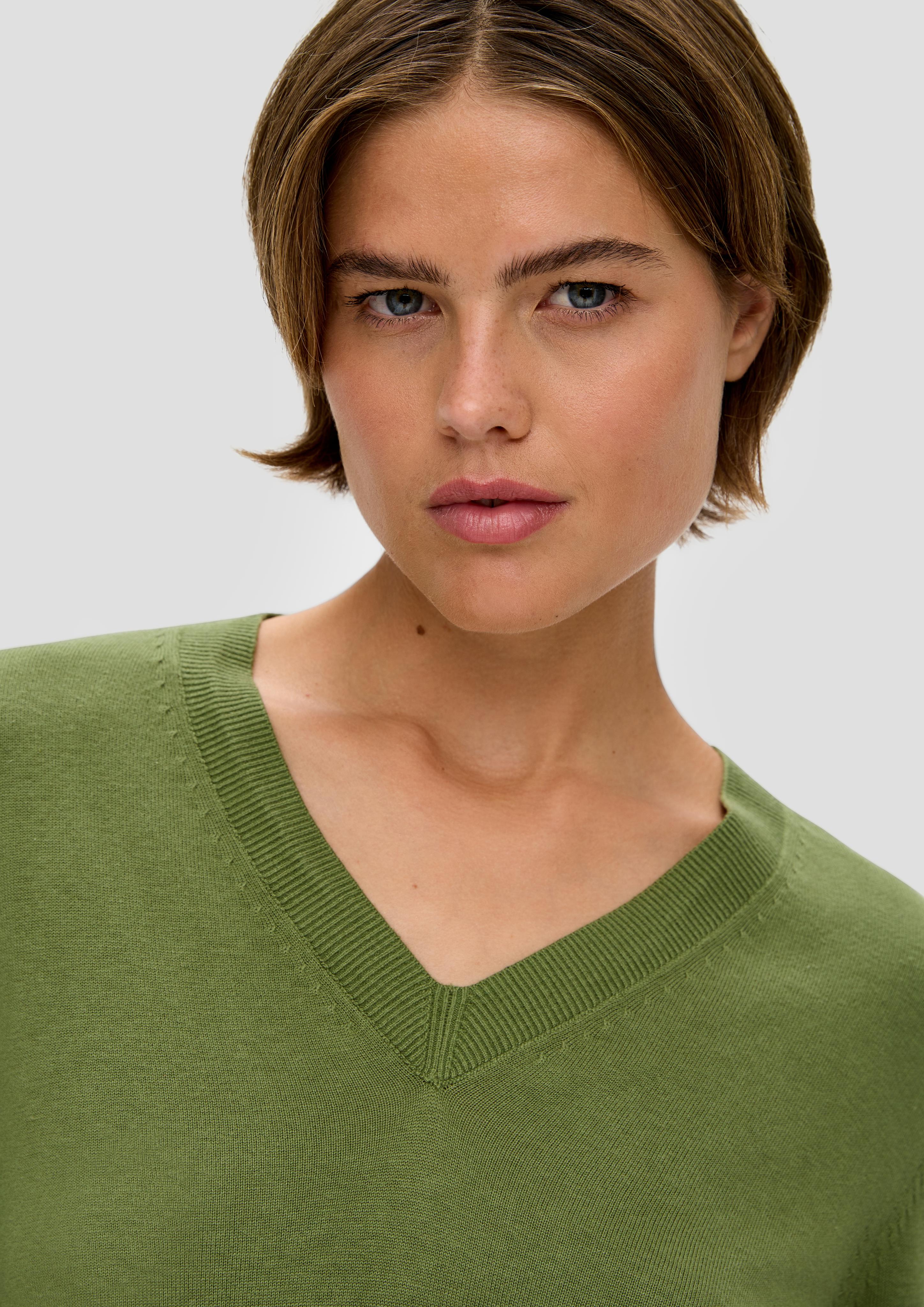 Strickpullover aus Viskosemix  2135255-7834