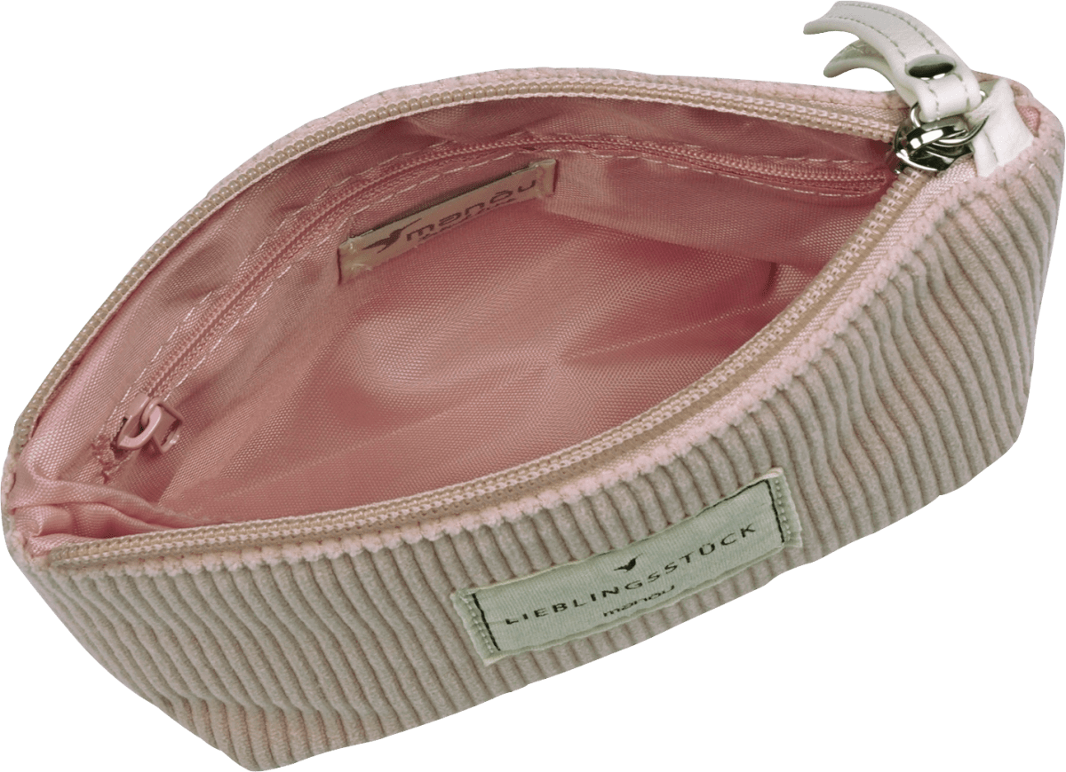 Kosmetiktasche rose Kord Lieblingsstück, 1 St