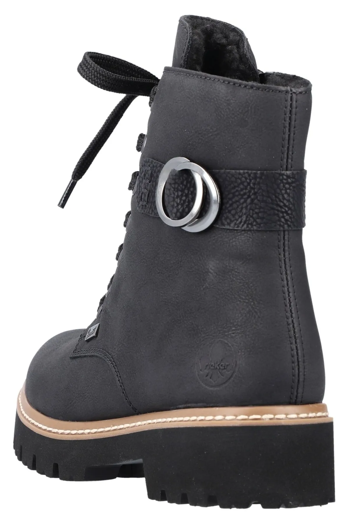 Rieker  Stiefelette - Schwarz - Blockabsatz