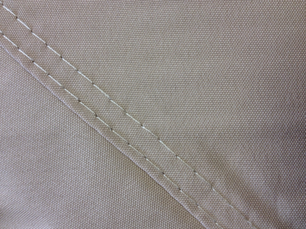 Grasekamp Universal Ersatzdach 293 x 293 cm Polyester Beige mit UV Schutz, wasserabweisend