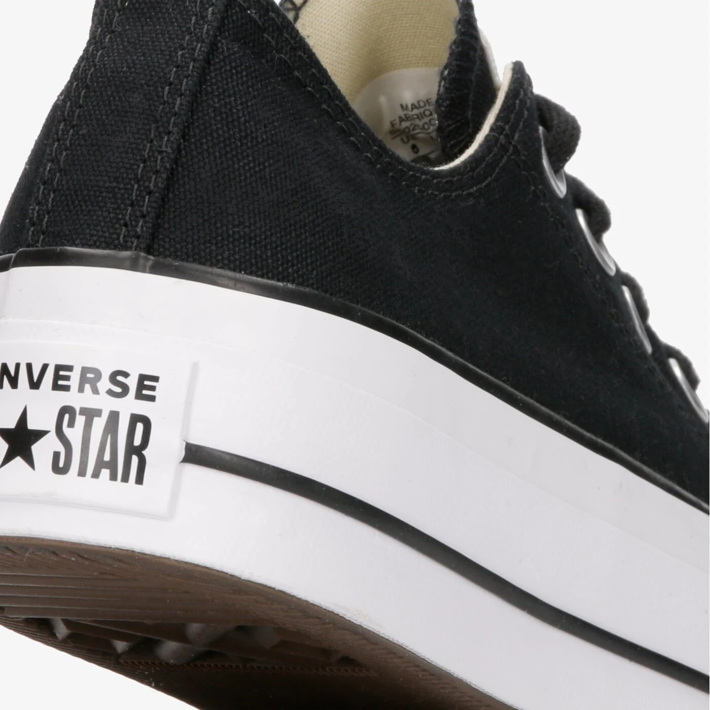CONVERSE CHUCK TAYLOR ALL STAR LIFT CANVAS LOW TOP Schwarz