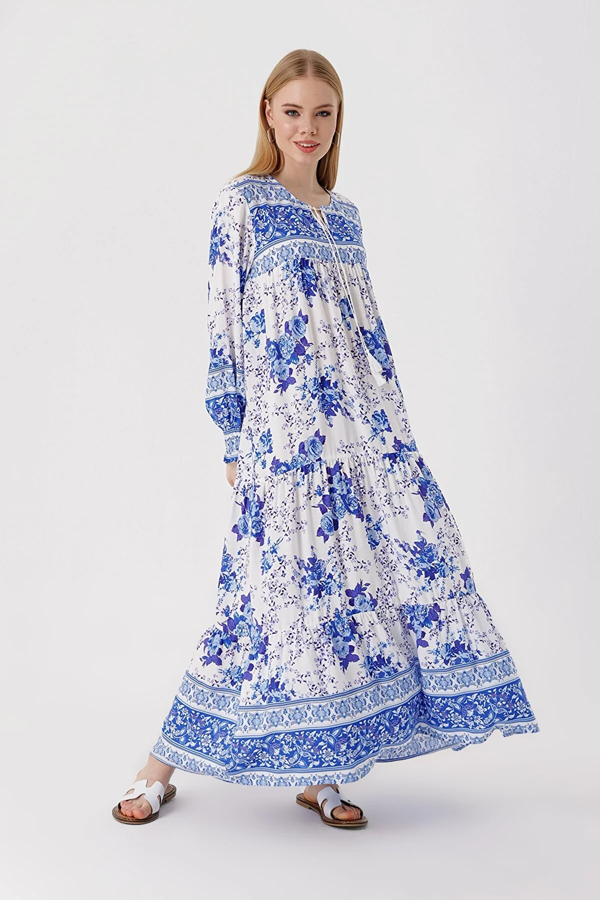 Bigdart  1947 Gemustertes langes Kleid