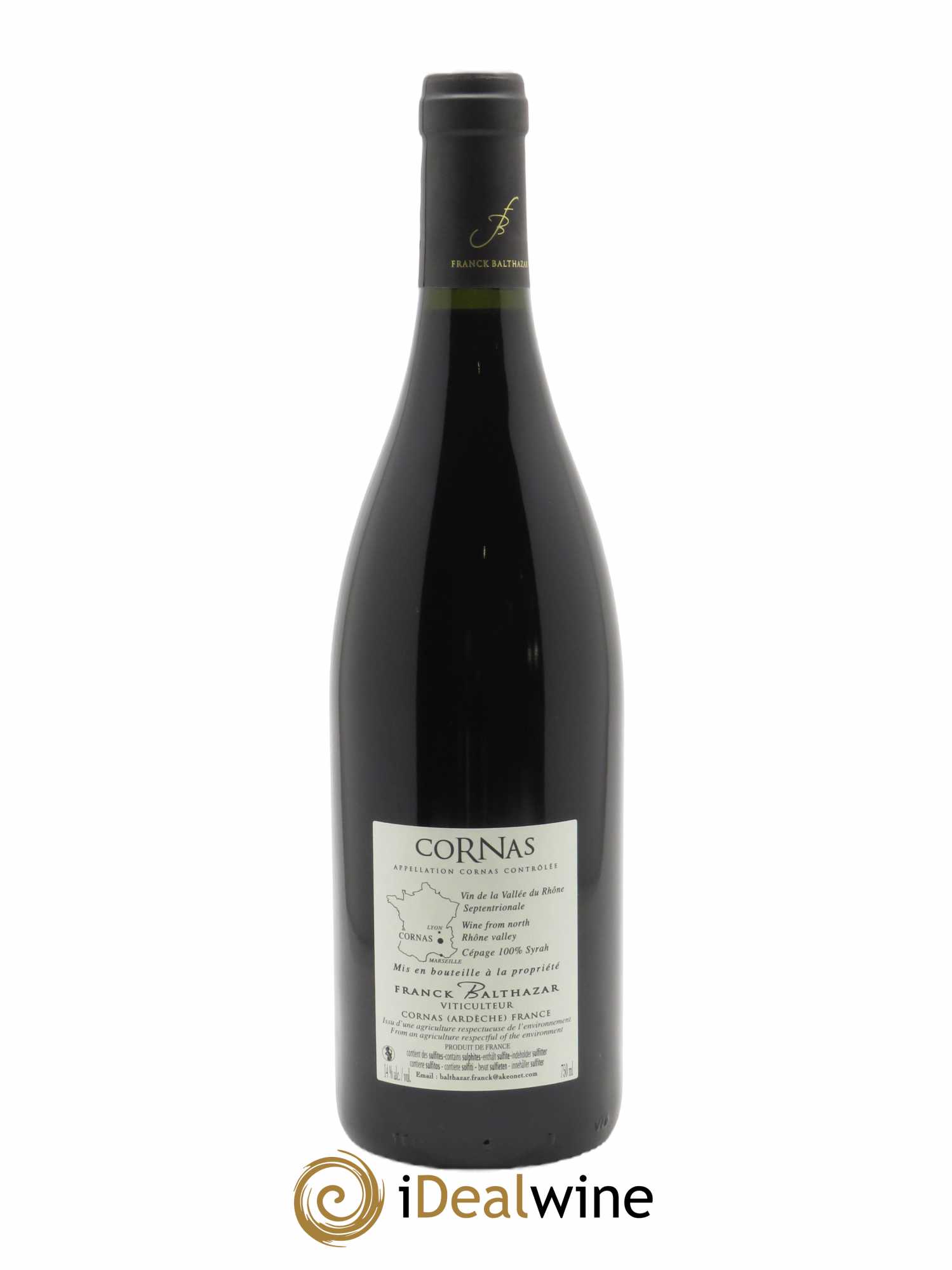 Cornas Chaillot Franck Balthazar (Domaine)  2020 - Lot de 1 Bouteille