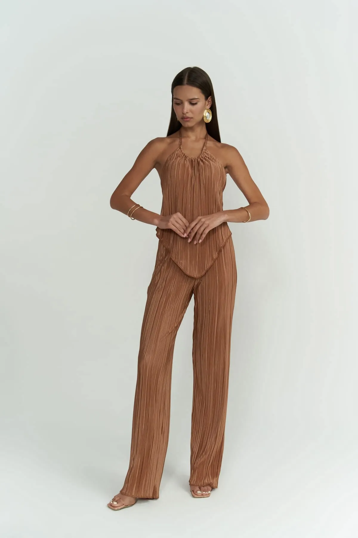 MAİ COLLECTİON  Zweiteiler - Metallisch - Regular Fit