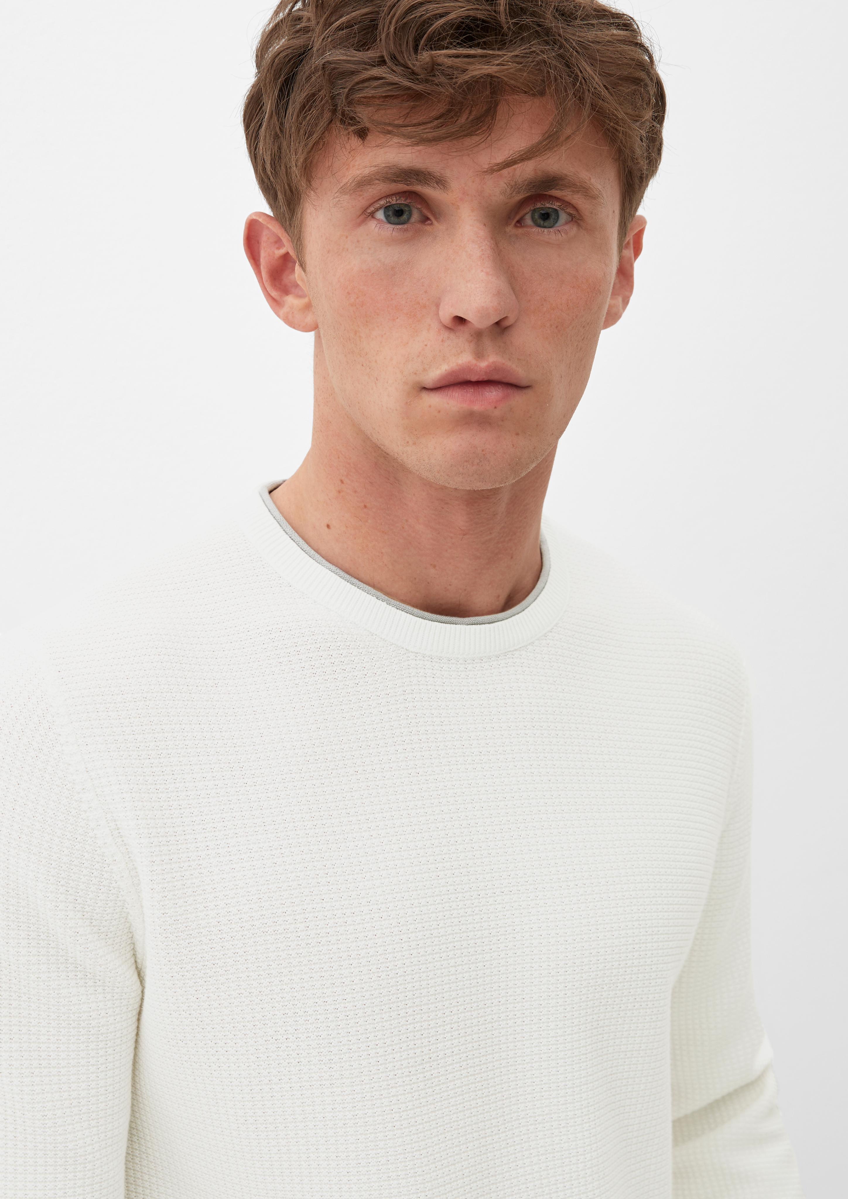 Pullover mit Rundhalsausschnitt  2132751-0120