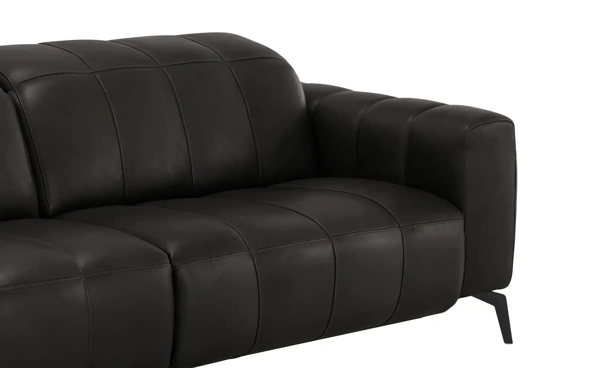 Natuzzi Editions Ledersofa mit Kopfteilverstellung Portento