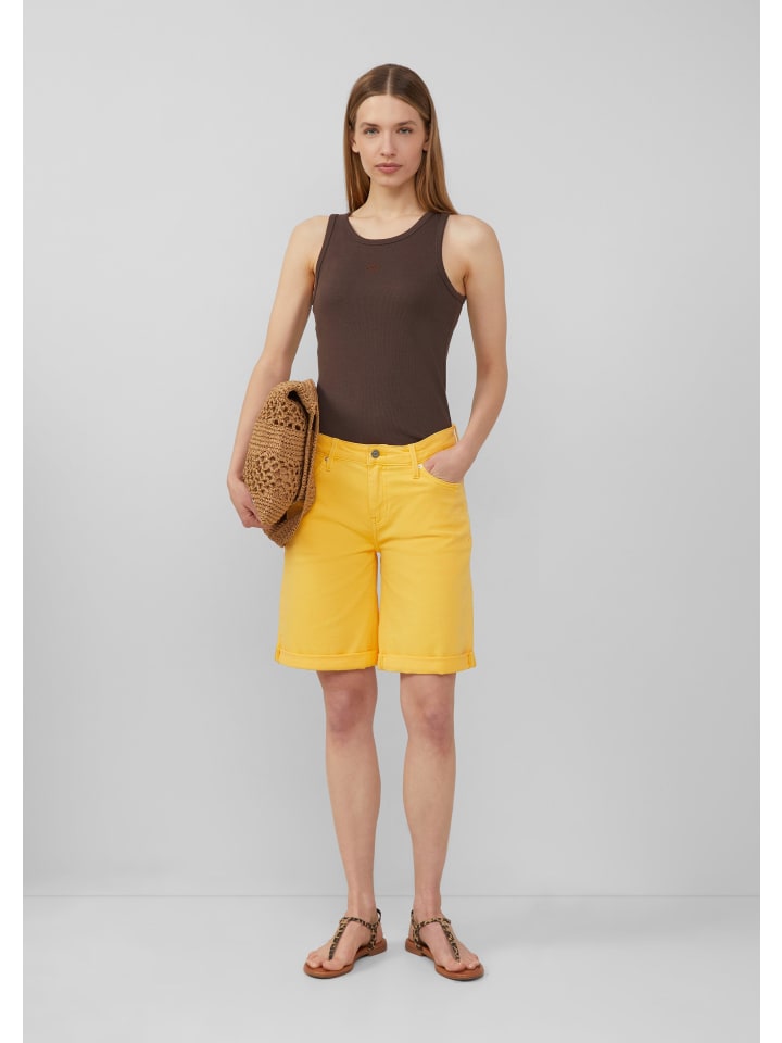 s.Oliver Jeans-Hose kurz in Gelb günstig kaufen