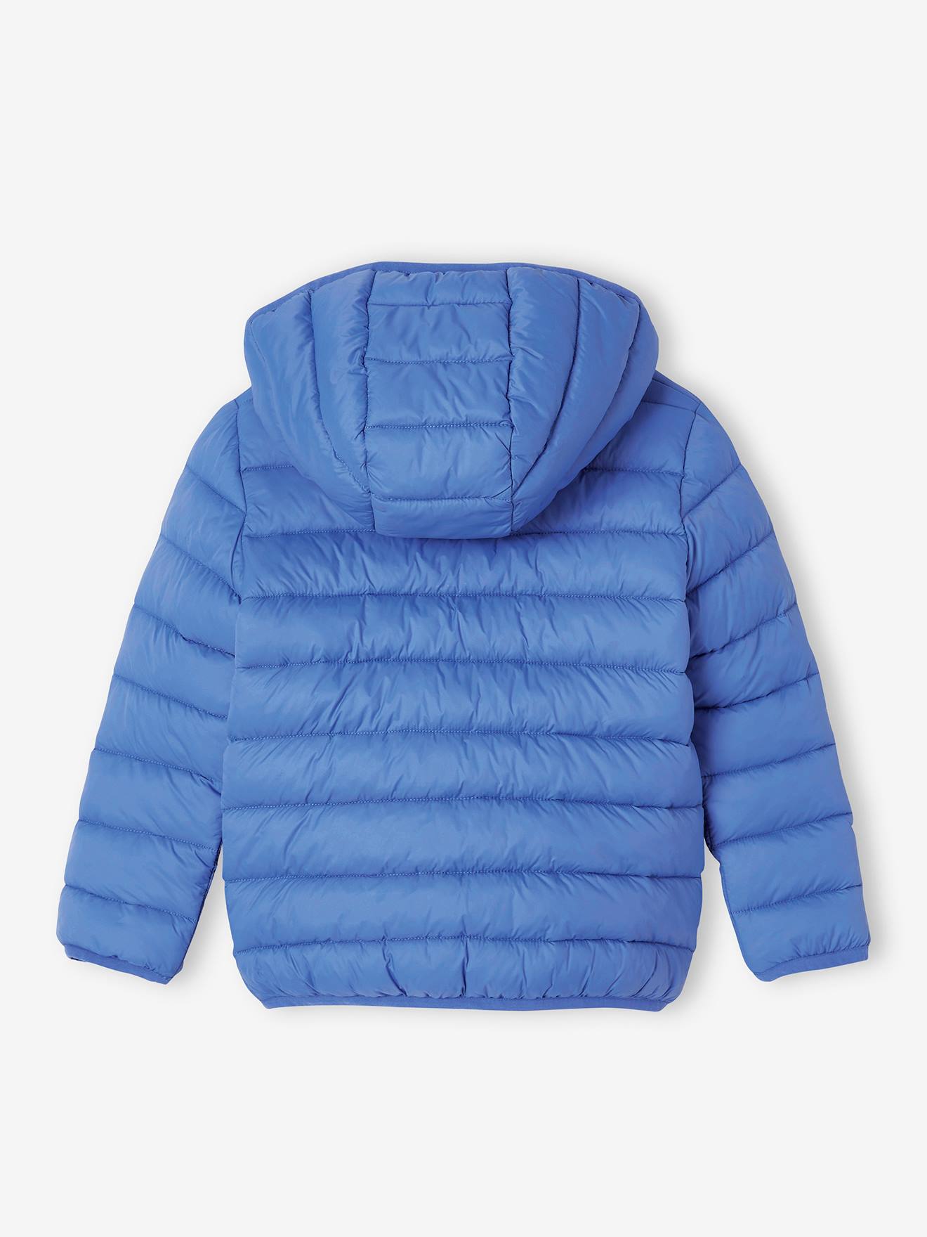 Vertbaudet Jungen Light-Steppjacke mit Wattierung aus Recycling-Polyester - dunkelgrau