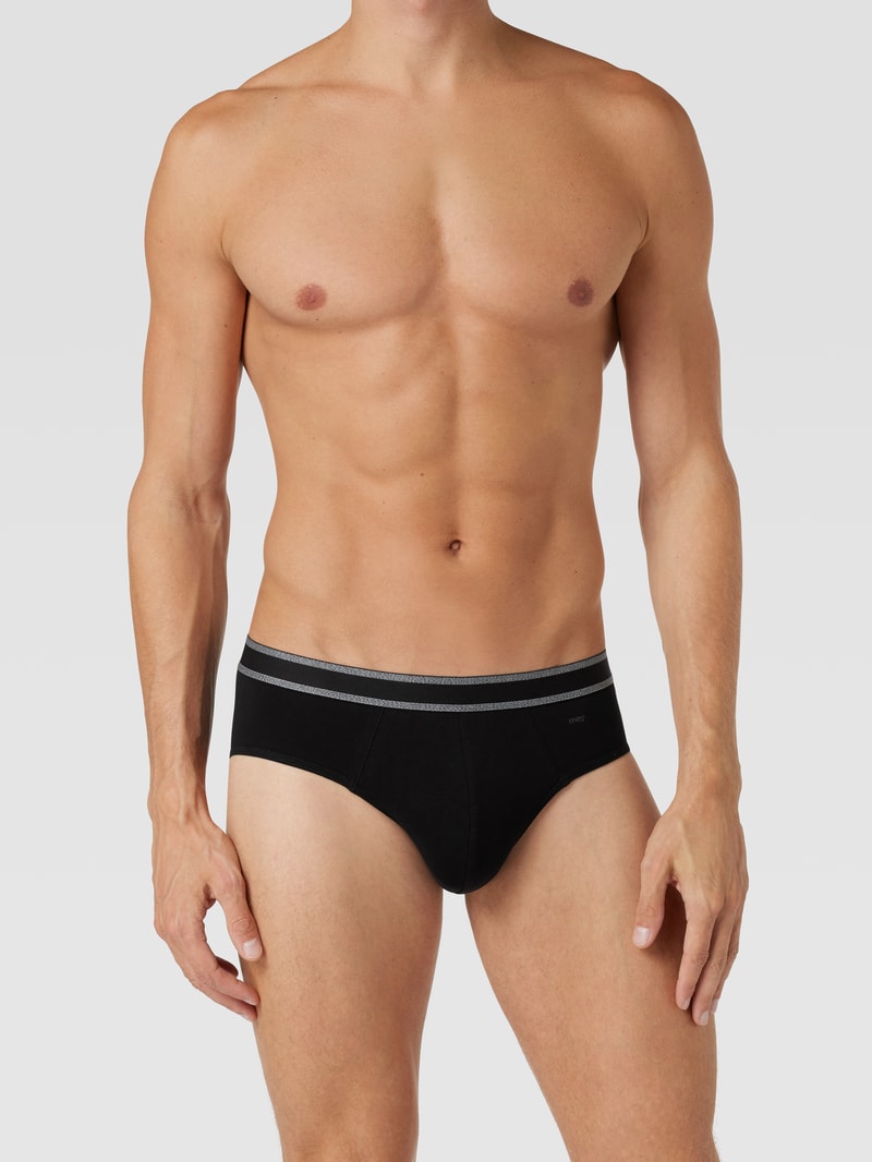 Slip mit Stretch-Anteil in schwarz