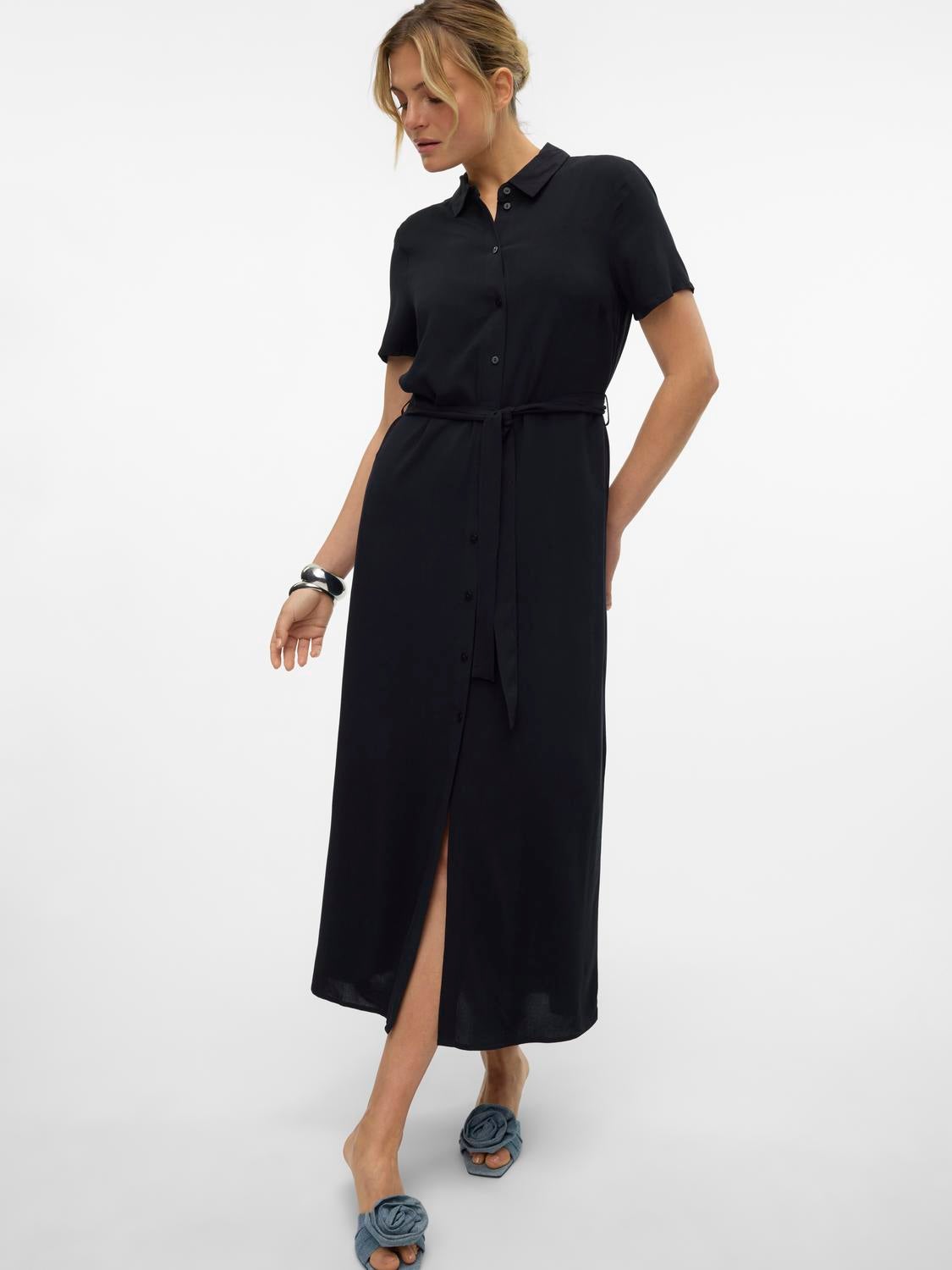 VMEASY Langes Kleid