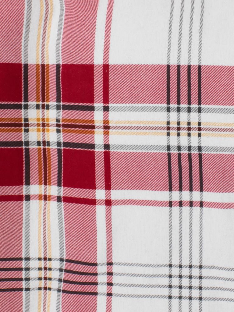 TENNA plus TENNA flanellsengetøy 140x200 rød/hvit