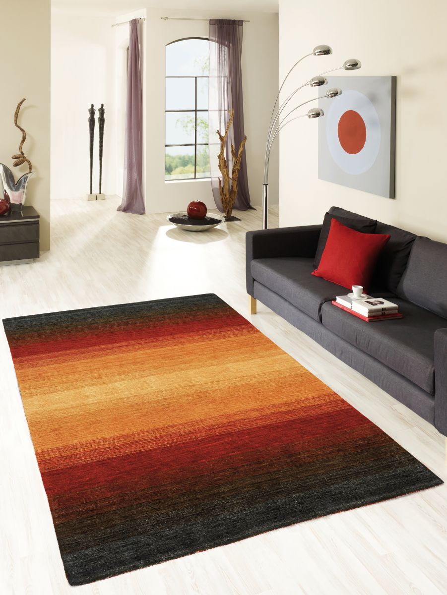 Handloom aus Indien Rainbow Multi 60 x 090 cm