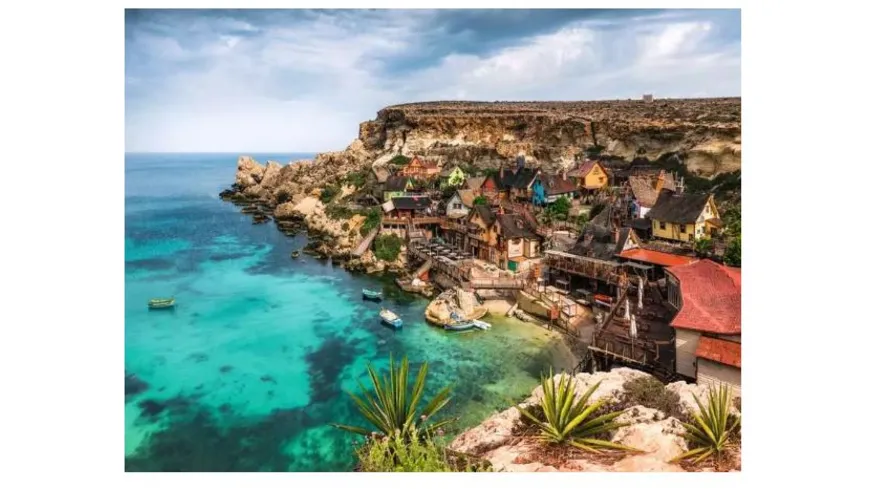 Ravensburger Puzzle - Popey Village, Malta, 1500 Teile