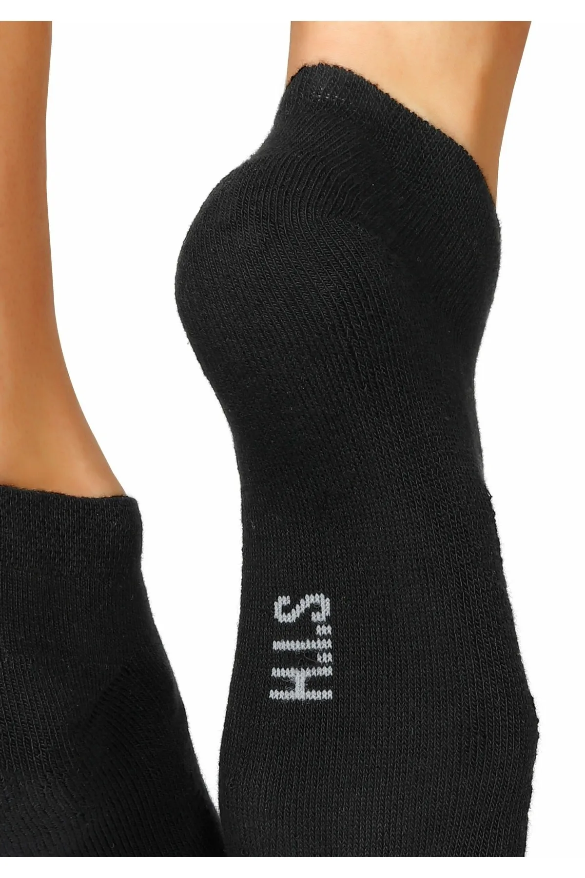 HIS  Socken - Schwarz - Unifarben
